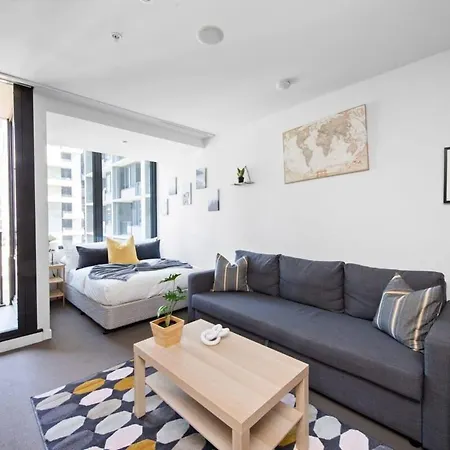 A Modern Studio Right Next To Southern Cross Melbourne Exterior photo