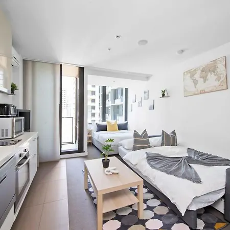 A Modern Studio Right Next To Southern Cross Melbourne Exterior photo